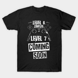 Level 6 Complete, white theme T-Shirt